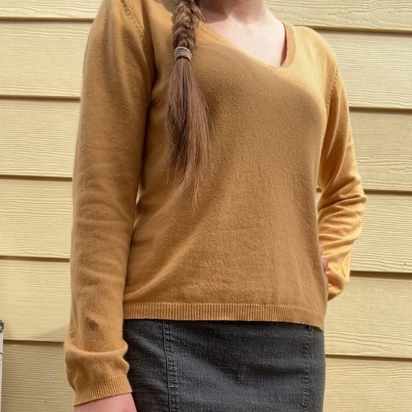 Smart Set Mustard Yellow Sweater - Picture 3 of 7